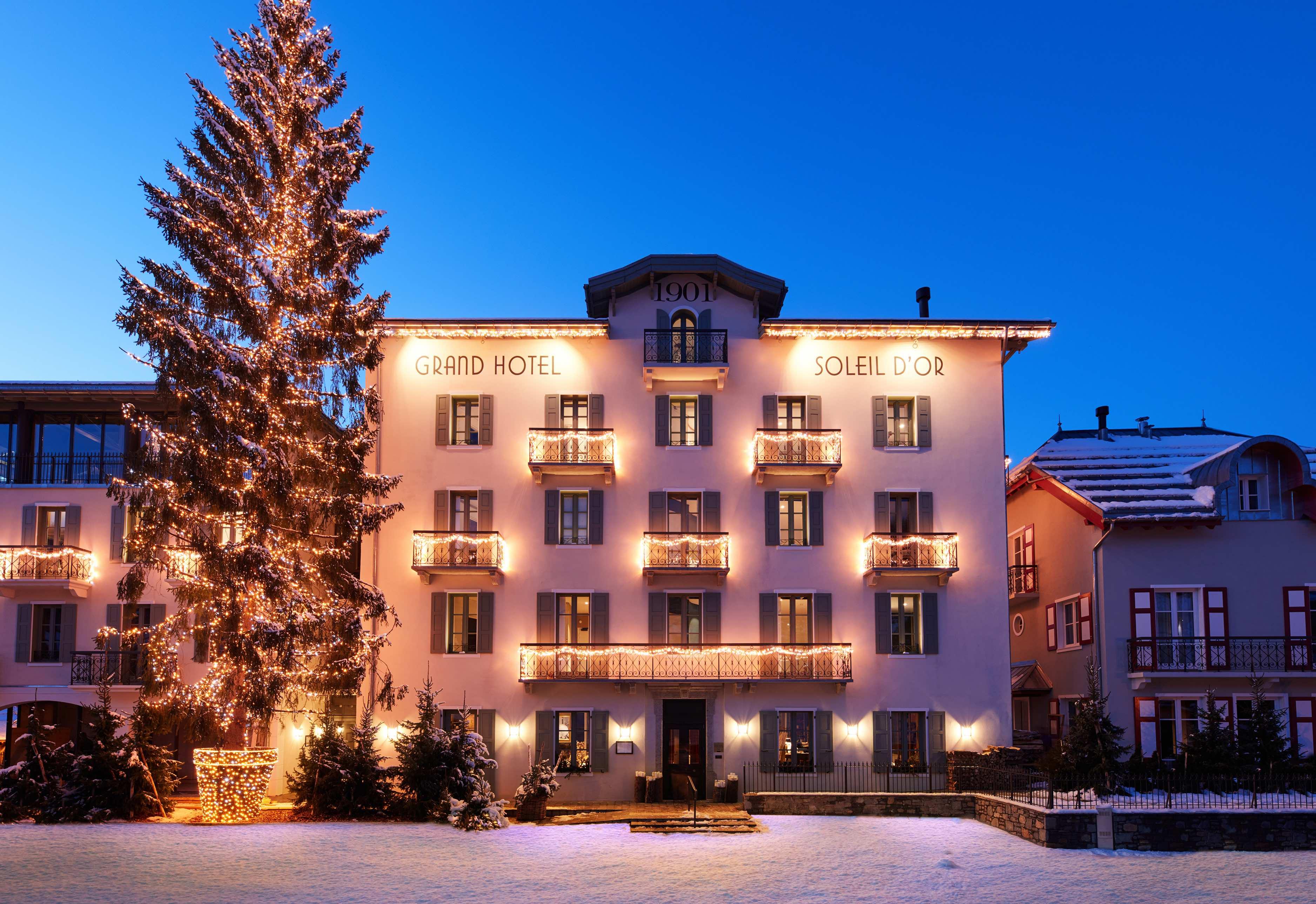 Grand Hotel Soleil D'Or Megève Exterior foto