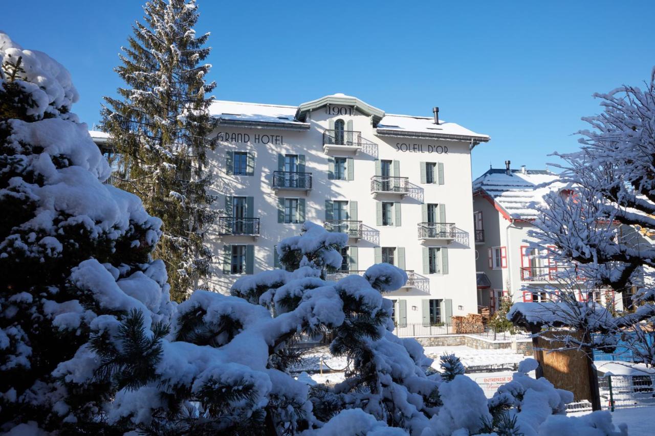 Grand Hotel Soleil D'Or Megève Exterior foto
