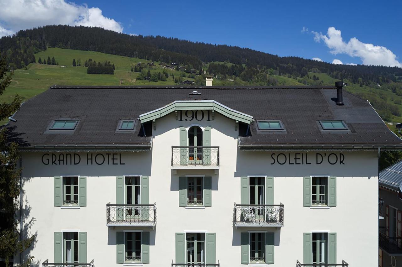 Grand Hotel Soleil D'Or Megève Exterior foto